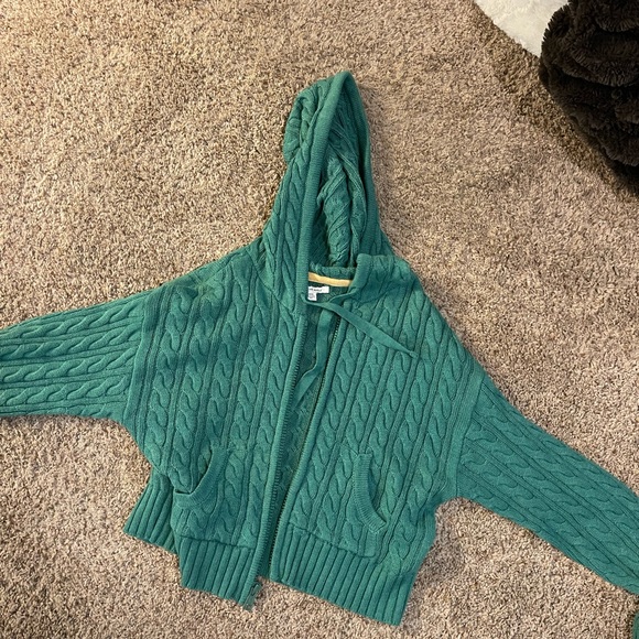 Green zip up jacket - Picture 1 of 1